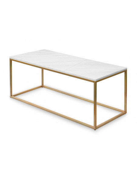 Stolik kawowy Atena z blatem marmurowym Fashion-Home