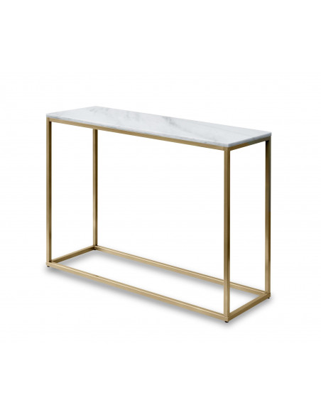 Konsola Sara z blatem marmurowym Fashion-Home