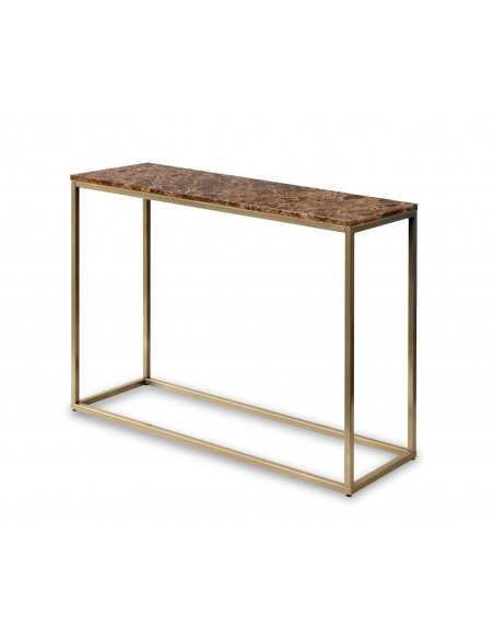 Konsola Sara z blatem marmurowym Fashion-Home