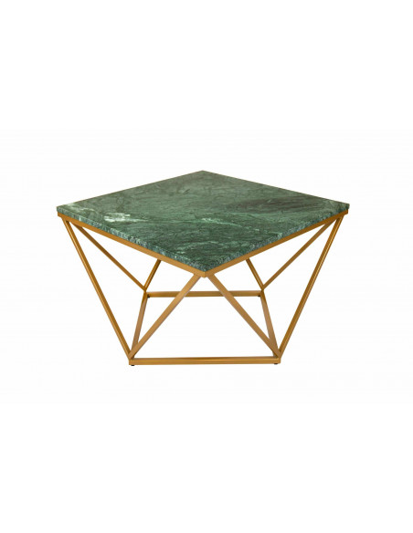 Unikalny stolik kawowy Diament z blatem marmurowym Fashion-Home