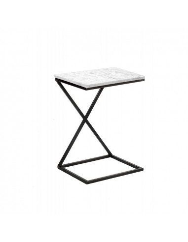 Industrial auxiliary table IKS marble top