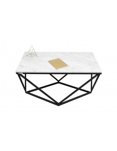 Coffee table DIAMENT natural rectangle marble top