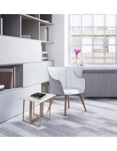 Stolik kawowy Mozart z blatem marmurowym Fashion-Home