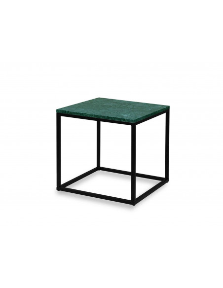 Stolik kawowy Qube blat marmurowy Fashion-Home