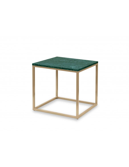 Stolik kawowy Qube blat marmurowy Fashion-Home