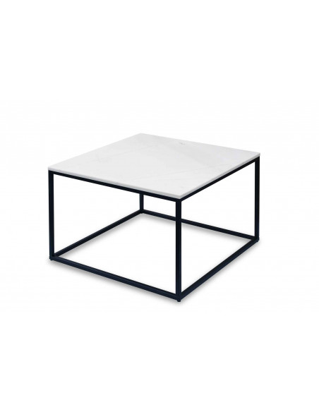 Stolik kawowy Square z blatem marmurowym Fashion-Home