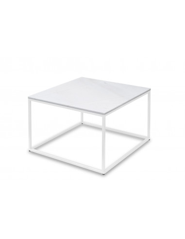 Stolik kawowy Square z blatem marmurowym Fashion-Home