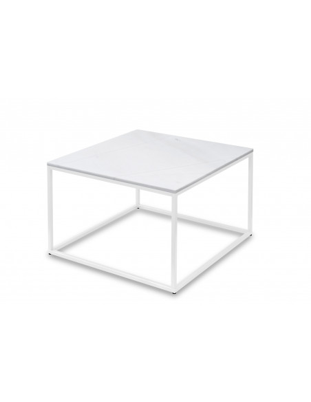 Stolik kawowy Square z blatem marmurowym Fashion-Home