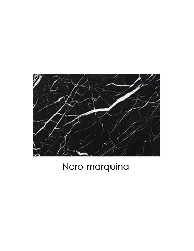 Ręcznie wykonany stolik kawowy Lisa z blatem marmurowym Fashion-Home