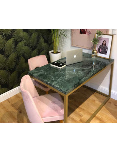 Desk IDURO natural marble top