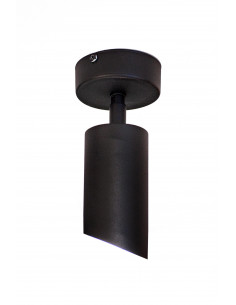 PLAFON RAWEN 1P-SKOS/CZARNA STRUKTURA