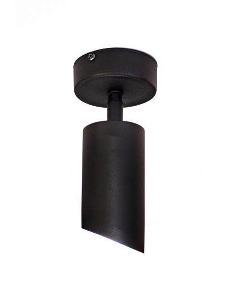 PLAFON RAWEN 1P-SKOS/CZARNA STRUKTURA