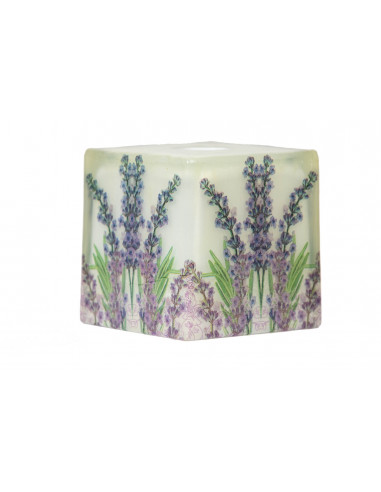 Klosz do lampy PROWANSALSKI LAWENDA Ręcznie dekorowany
