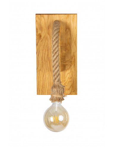 Kinkiet LOFTOWY- LOCH NESS BROWN /HANDMADE/