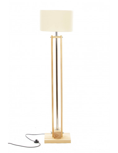 Lampa podłogowa CLASSIC Natural/HANDMADE/ECRU