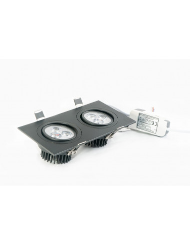 TRIPO II - oczko podwójne czarne