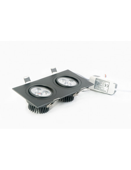 TRIPO II - oczko podwójne czarne