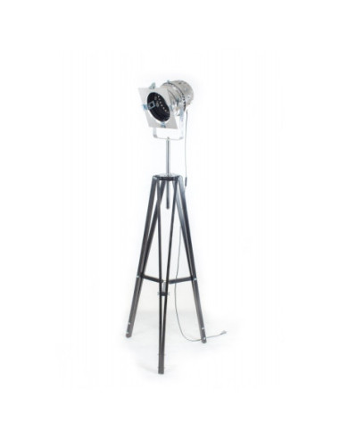 Lampa INDUSTRIALNA podłogowa LOFT M BLACK