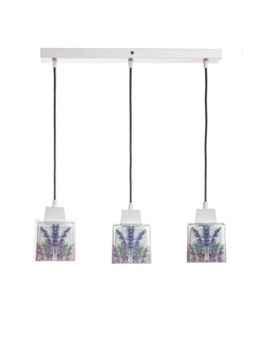 Lampa PROWANSALSKA wisząca SCANDIA LAWENDA 3L