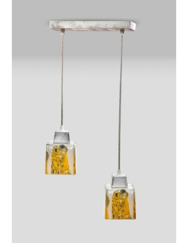 Lampa PROWANSALSKA wisząca SCANDIA KLIMT 2L