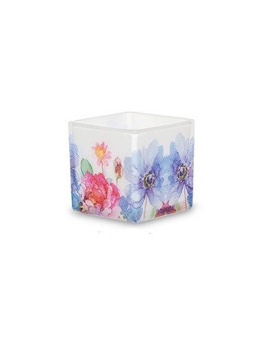 Klosz PROWANSALSKI KWIATY Ręcznie dekorowany