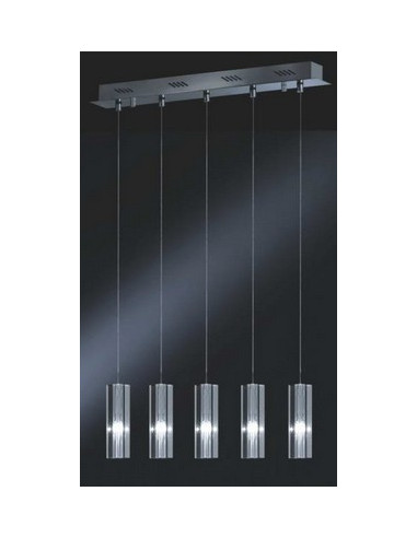 Lampa wisząca nowoczesna GHIACCIOLI 5L