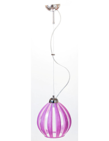 Lampa wisząca STRIPS FIOLETOWA