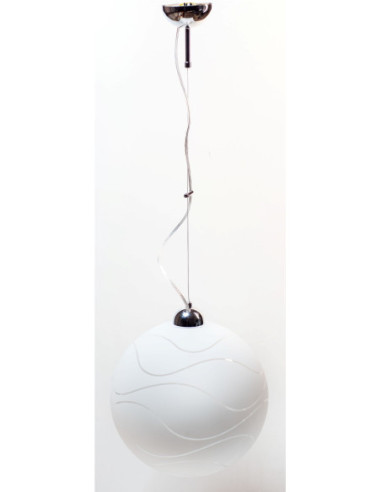 Lampa wisząca KULA BIAŁA