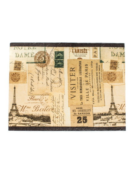 Abażur FRANCE CUBE A Ręcznie dekorowany