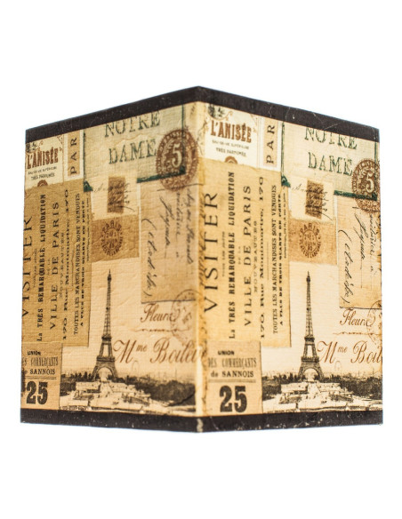 Abażur FRANCE CUBE B Ręcznie dekorowany