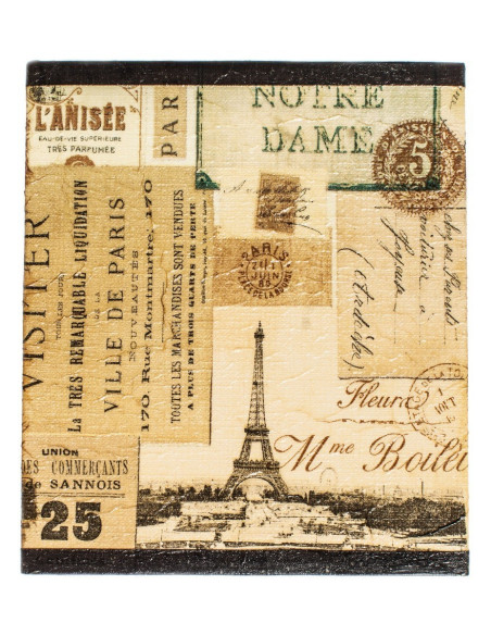 Abażur FRANCE CUBE B Ręcznie dekorowany