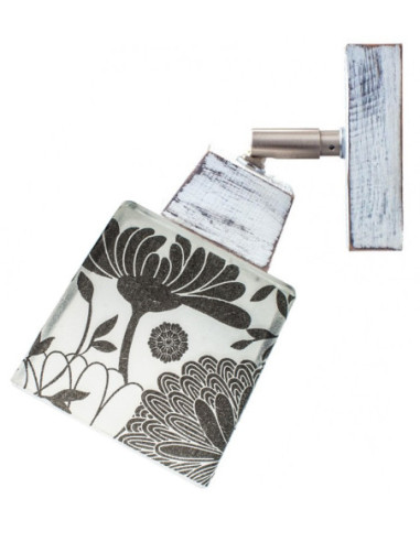 Kinkiet w stylu prowansalskim SCANDIA FLOWERS