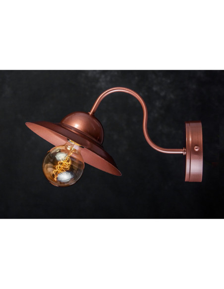 Kinkiet LOFTOWY BEA MIEDŹ