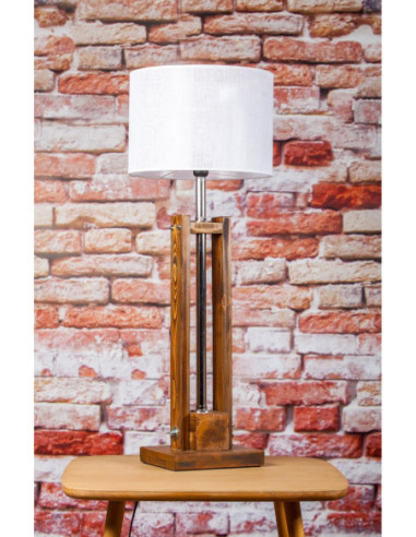 Lampa CLASSIC SMALL brown  /HANDMADE/