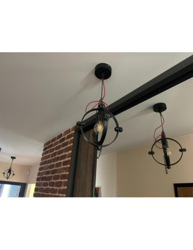 Lampa LOFTOWA wisząca SUPERNOVA /HANDMADE/