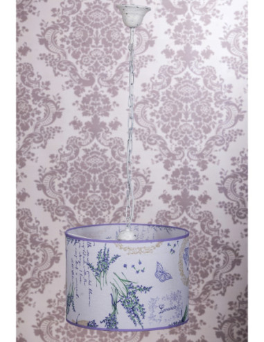 Lampa wisząca prowansalska LAWENDA