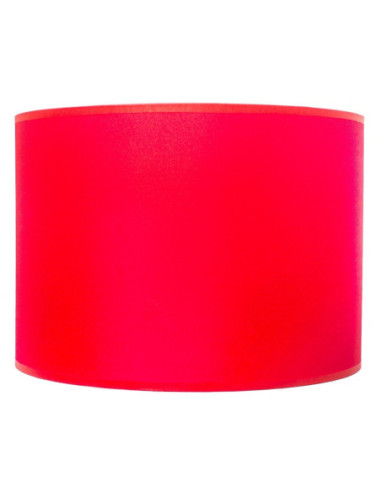 Abażur materiałowy NEW AGE CZERWONY Fi-50 H-40