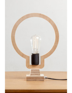 LIGHT BULB STOŁOWA NATURALNA