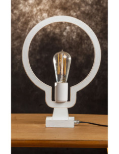 LIGHT BULB STOŁOWA BIAŁA 2
