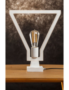 LAMPADINA STOŁOWA BIAŁA 2