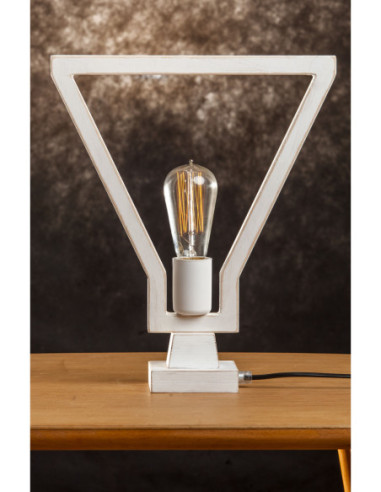 LAMPADINA STOŁOWA BIAŁA