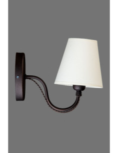 KINKIET KATRIN WENGE/ECRU