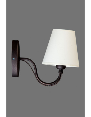 KINKIET KATRIN WENGE/ECRU