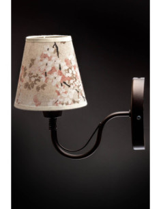 KINKIET KATRIN WENGE/KWIAT...