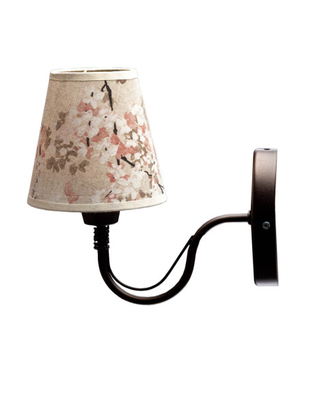 KINKIET KATRIN WENGE/KWIAT WIŚNI