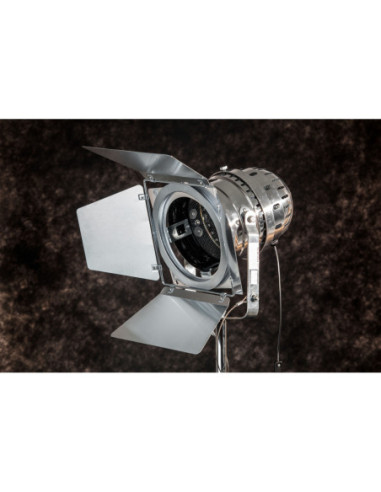 LAMPA DREWNIANA STOJĄCA LOFTOWA REFLEKTOR...