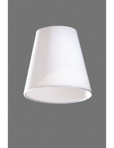 Abażur stożek biały Fi-15/Fi-9/H-14,5 E-14