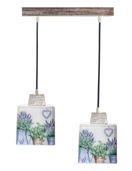 Lampa wisząca SONOMA LAWENDOWY OGRÓD 2L