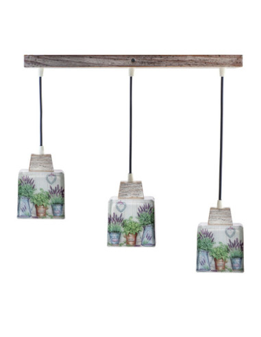 Lampa wisząca SONOMA LAWENDOWY OGRÓD 3L