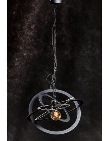 Lampa industrialna GALAKTYKA CZARNA
